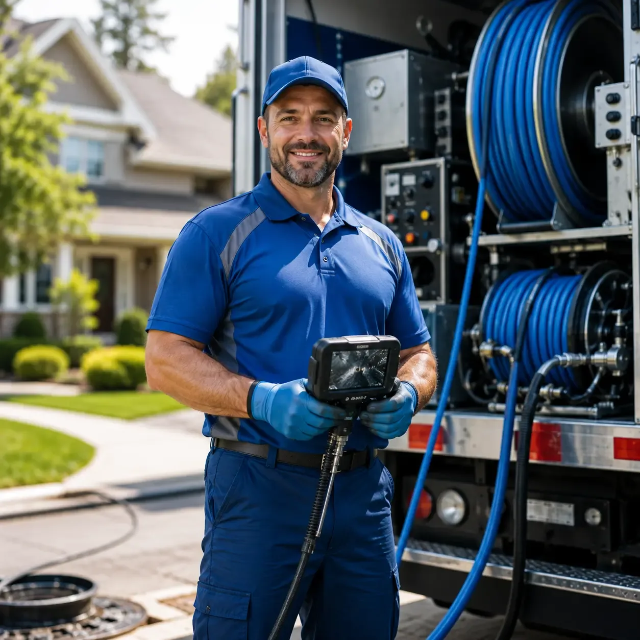 Local outdoor drain cleaning specialists in New Lenox, IL